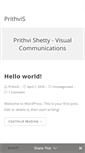 Mobile Screenshot of prithvis.com